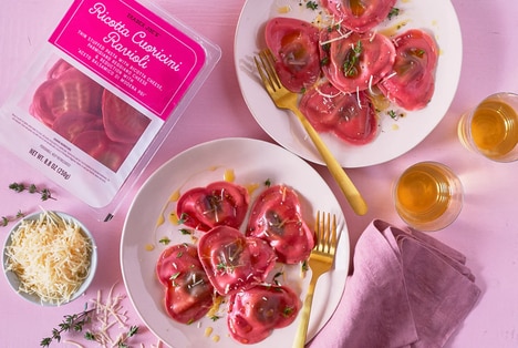 Heart-Shaped Valentine's Day Pastas