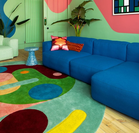Abstract Geometric Rugs