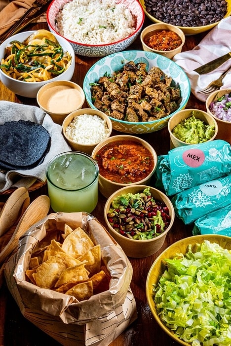 Personalized Mexican Cuisine Meals