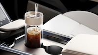 Designer Glass Coffee Carriers Image 1