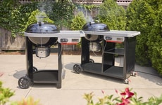 Connected Backyard Charcoal Grills