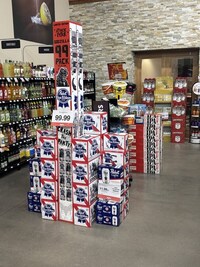 Oversized Monster-Branded Beer Cases Image 2