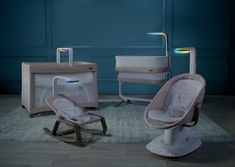 App-Enabled Calming Baby Gear