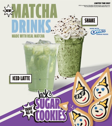 Matcha-Forward QSR Drink Menus