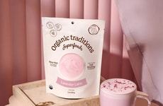 Probiotics-Enriched Lavender Lattes