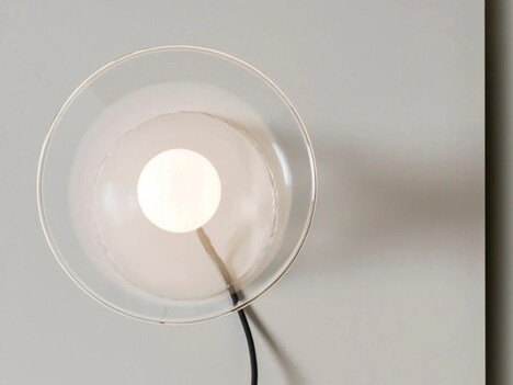 Reversible Glass Table Lamps