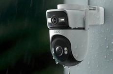 Stacked Dual-Lens Security Cameras