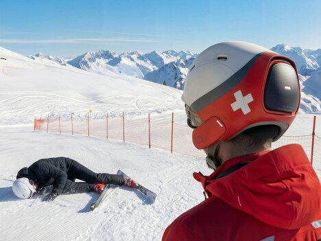 AR-Enabled Ski Rescue Helmets