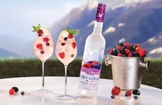 Versatile Berry-Forward Vodkas