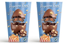Caramelized Popcorn Easter Eggs