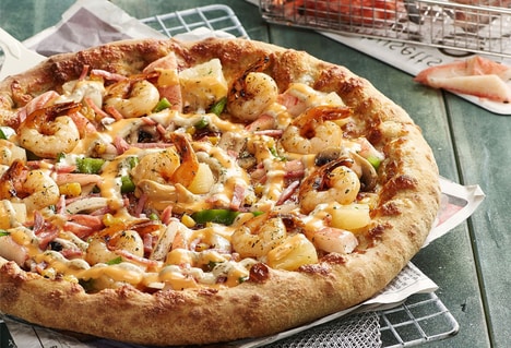 Korean-Themed Pizza Menus