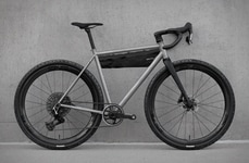 Ultra-Tough Titanium Gravel Bikes