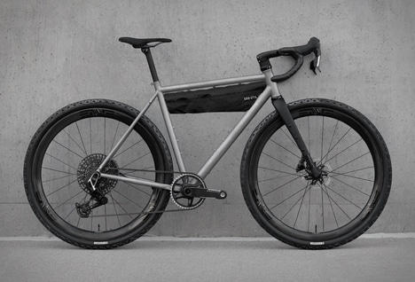 Ultra-Tough Titanium Gravel Bikes