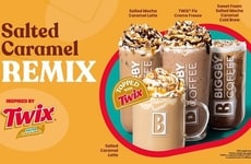 Salted Candy Bar Coffees