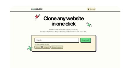 Frontend Cloning Tools