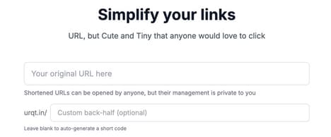 Link Simplification Tools
