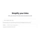Link Simplification Tools Image 1