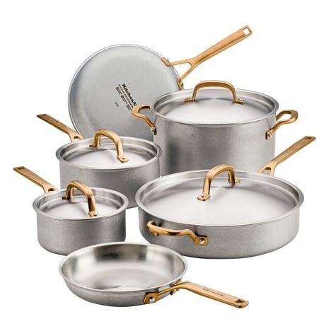 Stonewash Stainless Steel Cookware