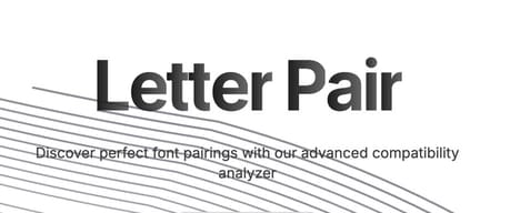 Font Pairing Tools