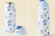 Dutch Pottery-Inspired Tumblers