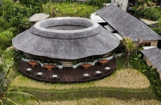 Circular Bamboo Pavilions