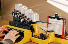 Functional Block Brick Typewriters