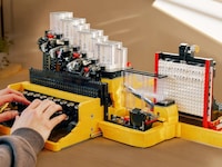 Functional Block Brick Typewriters Image 1