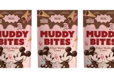 Crispy Valentine's Snack Cones