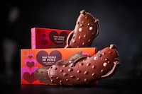 Pickle-Shaped Chocolates Image 2