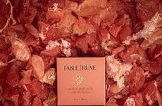 Grapefruit-Inspired Goat's Milk Soaps