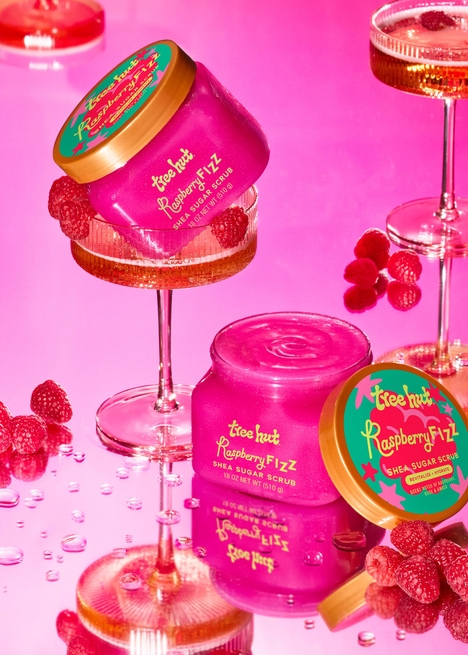 Raspberry-Inspired Sugar Scrubs