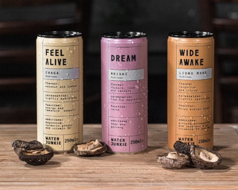 Functional Effervescent Mushroom Drinks