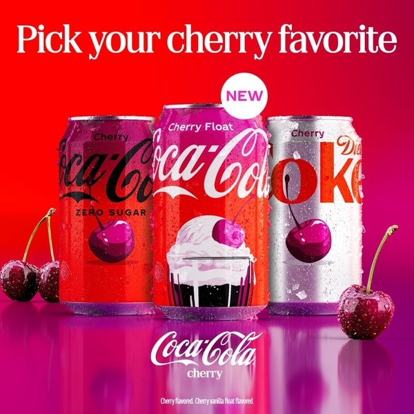 Nostalgic Cherry-Flavored Sodas