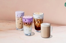 Coconut-Forward Cafe Drinks