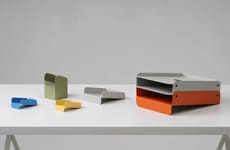 Folded Metal Sheet Organizers