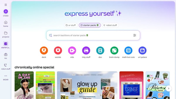 Gen Z-Coded Design Platforms