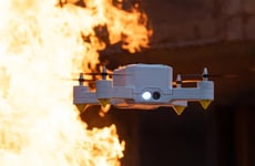 Extreme-Heat Firefighting Drones
