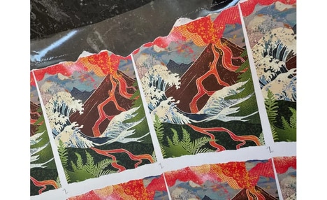 Organic Torn-Edge Labels