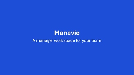 Manager-First Tools