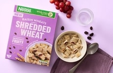 Fruit-Infused High-Fiber Cereals
