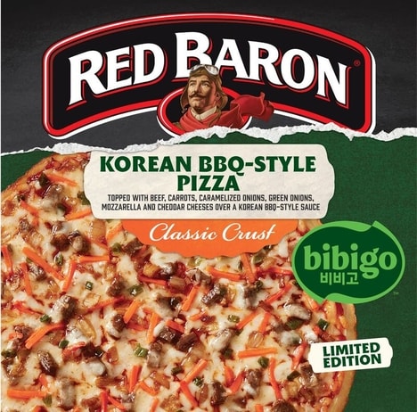 Co-Branded Asian Cuisine Pizzas