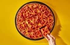 Hot Honey-Filled Pepperoni Pizzas