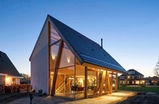 Unconventional Triangular Barnhouses