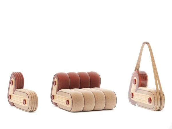 Compact Collapsing Sofas