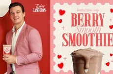 Berry-Inspired V-Day Smoothies