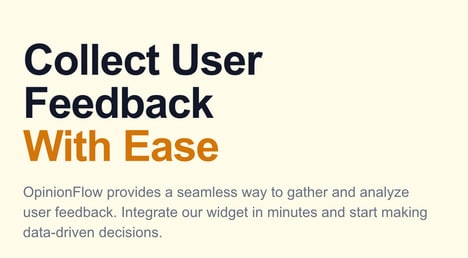 User Feedback Tools