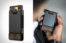 Hybrid Metallic Leather Wallets