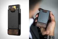 Hybrid Metallic Leather Wallets Image 1