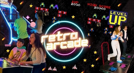 Retro-Inspired Arcade Activations