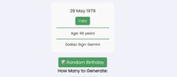 Random Date Generators Image 1